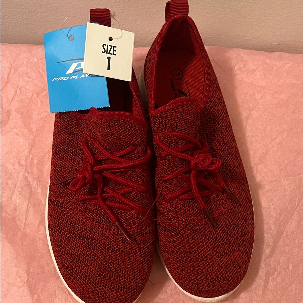 Pro Player Vibrant Red Athletic Shoes